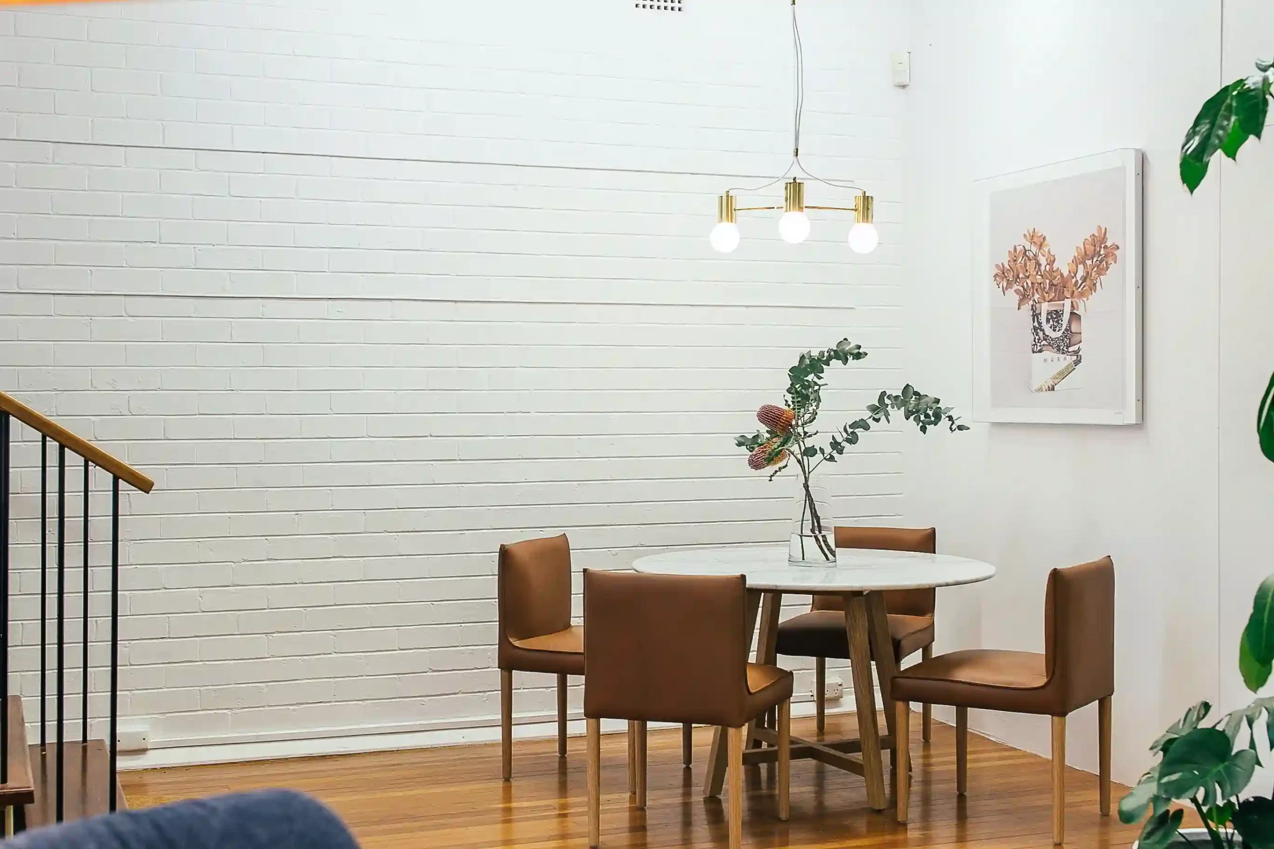 Clean Dining Setting