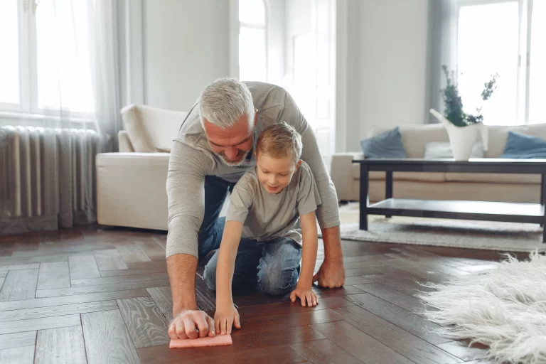 Cleaning home